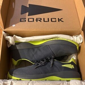 GORUCK Men's Wolf Grey/Acid Lime Ballistic Trainers